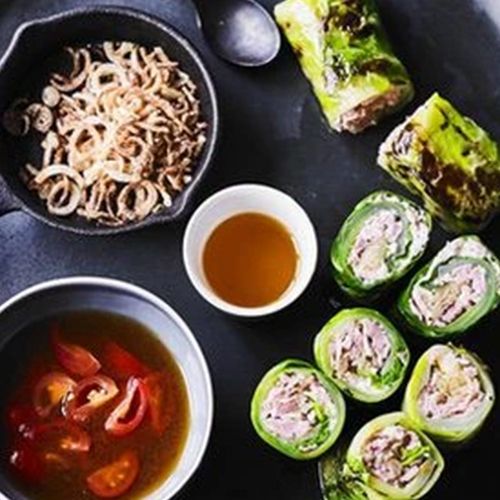 Sauerkraut‑Kohlrouladen