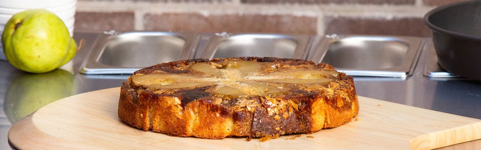 Birnen-Mandel-Kuchen