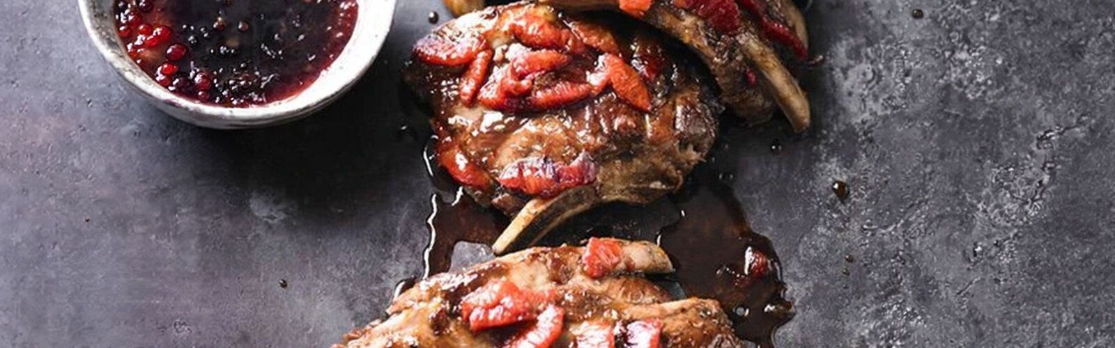Baby Back Ribs mit Orangen-Soja-Glasur