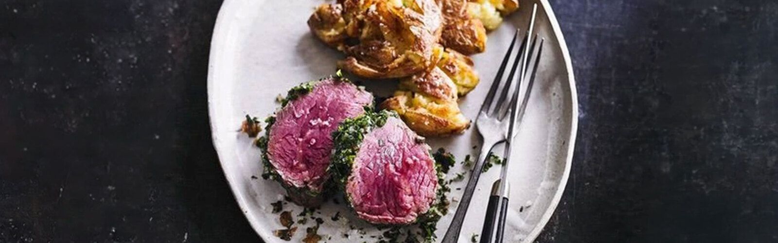 Rinderfilet mit Knoblauch und Rosmarin
