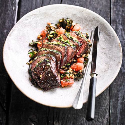 Ahorngewürzte Rinder-Short Ribs