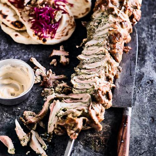 Kontosouvli – Hähnchen-Souvlaki