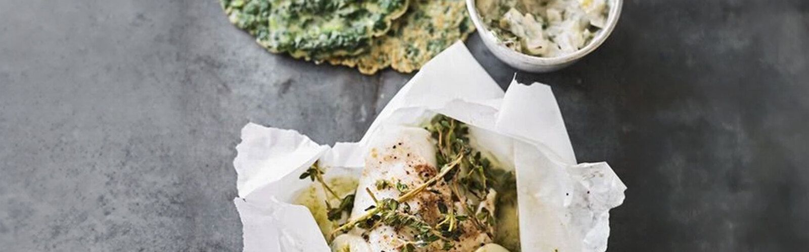 Seehecht in Papillote