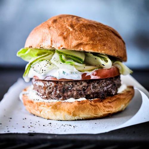 Lamm-Burger