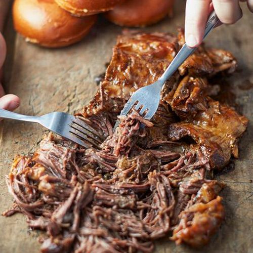BBQ Pulled Beef Sandwich