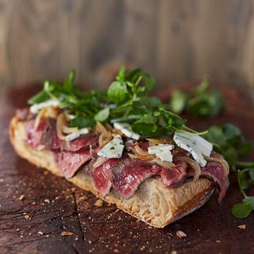 Köstliches Steak-Sandwich