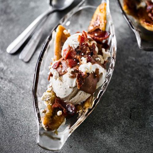 Banana Split vom Grill