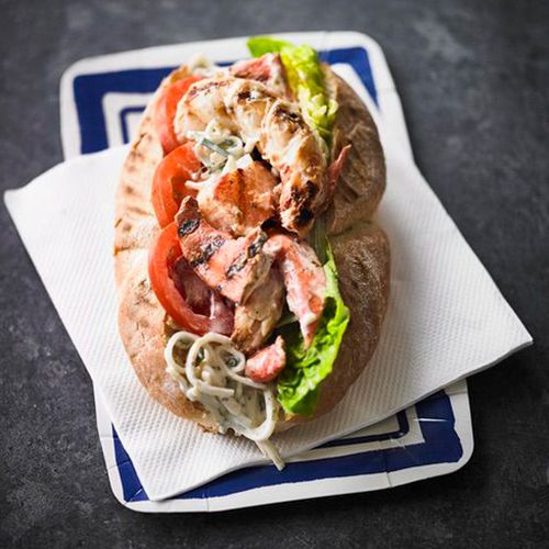 Cajun Hummer Po’Boy
