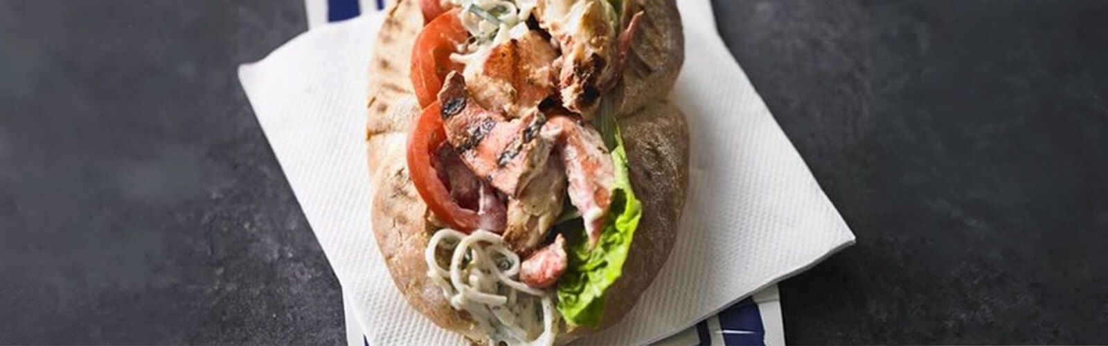 Cajun Hummer Po’Boy
