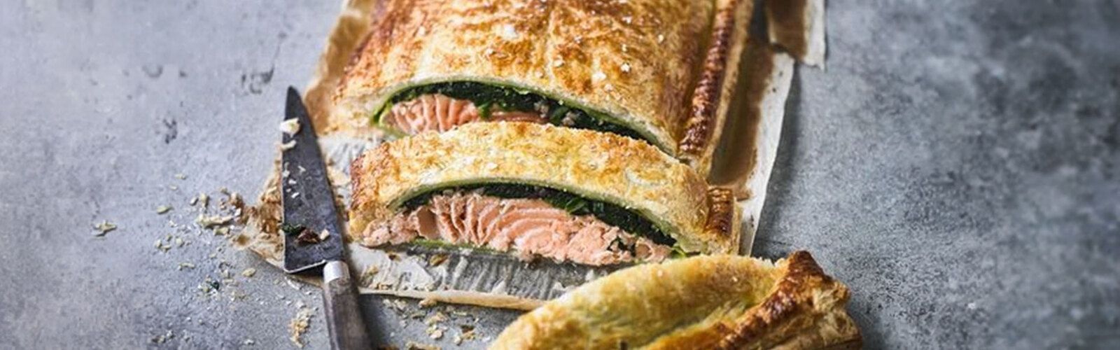 Lachs Wellington