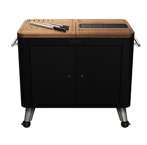 Outdoor-Küche schwarz