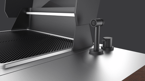 Integriertes Reinigungssystem für Everdure Lagoon